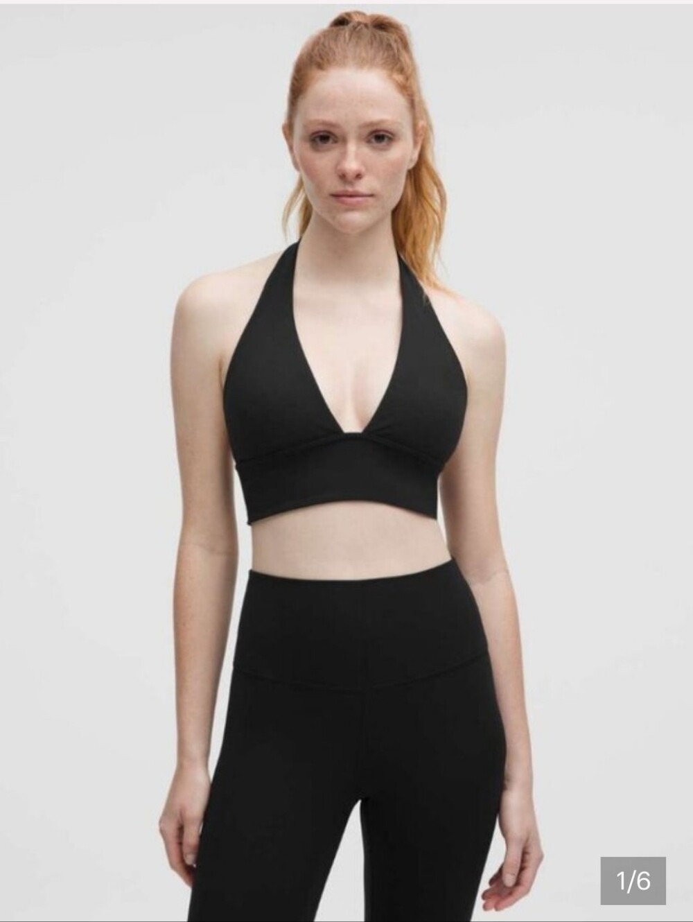 lululemon Align™ Halter Bra Light Support, C/D Cup Black